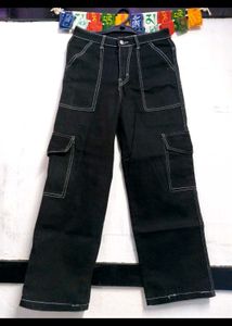 Black Cargo Pants