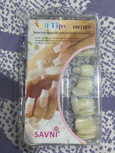 SAVNI Press On Nail Tips - 100 Pcs