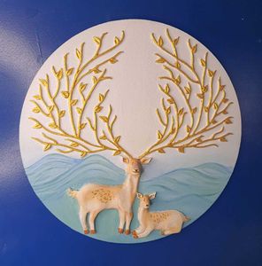 3D Deer Artwork  ✨️