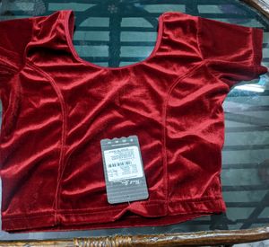 Velvet Ready Made Blouse