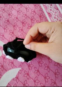 154.Cute Cat Paw Keychain Charm