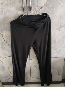 Black High Waist Wide Leg Pants