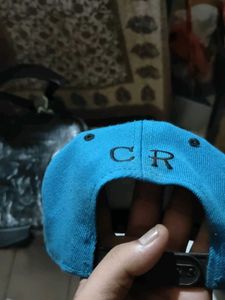Cristiano Ronaldo CR7 Blue snapback