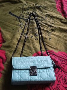Sea Green Sling Bag