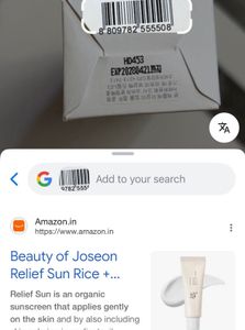 Beauty of Joseon Relief Sun : Rice + Probiotics
