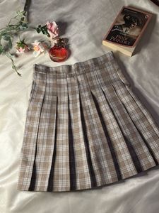 Mauve Checkered Tennis skirt