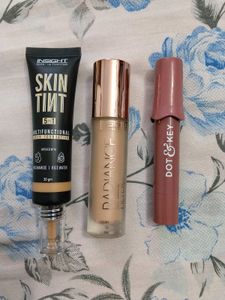 Insight Skin Tint & Radiance Foundation & lip balm