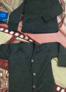 Cute Baby Print Hoodie and warmers with boots