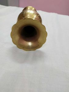Vintage Handcrafted Brass Vase