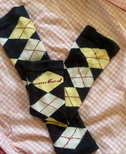 Argyle Pattern Gloves