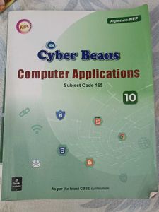 Cyber Beans Computer Applications Class 10 Book