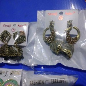 New Design Earings  (Any 2 )