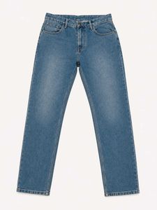 Men's Relaxed Fit Blue Denim Jeans