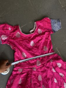 Beautiful Pink Silk Lehenga Choli