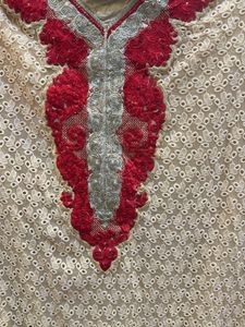 Semi stitched Embroidered Kurta