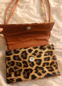 Leopard Print Shoulder Bag