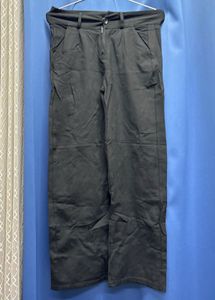 Chic Black Wide-Leg Pants