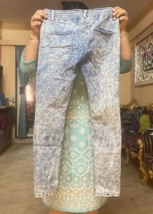 Deal jeans Brand Acid Wash Denim Jean
