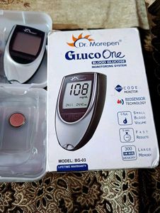 Glucometer kit- Dr. Morepen Gluco one