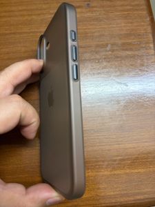 iPhone 17 fiber Case - Smoke Grey