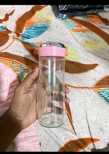 Cute Crystal clear Water Bottles - Set of 2