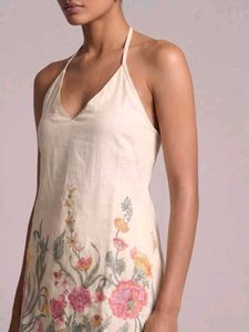 Nishorama Boho Floral Halter Top &amp; Pant
