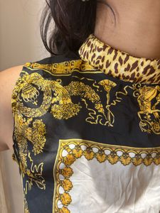Chic Sleeveless Leopard Print Top