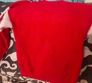 🔥Price Drop 🔥Red Color Sweater For 4 To 6 Yrs Ki