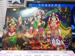 ISKON Radha Govinda 2025 Calendar