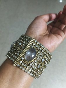 Embellished Statement Cuff Bracelet