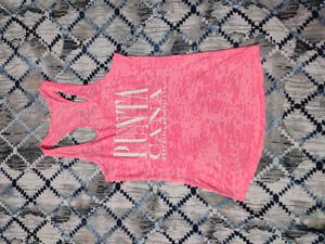 Pink Beach Tank Top