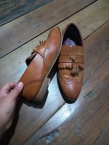 Stylish Brown Tassel Loafers