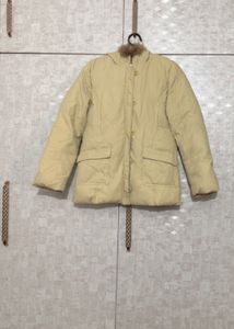 Beige women’s Puffer Jacket