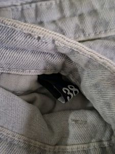 Light Wash Cut-Out Denim Jeans