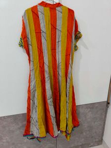 Rain and Rainbow  Striped Kurta