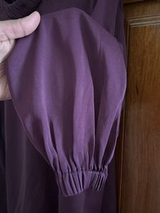 Elegant Purple Long Sleeve Top 💓
