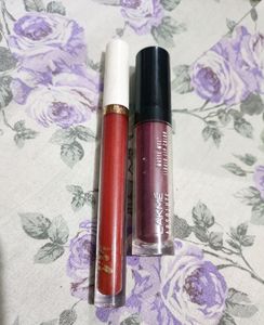 Combo Of Lakme And My Glamm Lipstick