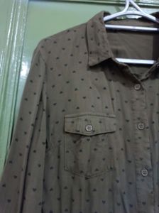 Olive Green Shirt