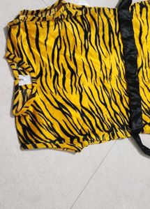 Kids Tiger Print Costume Dress