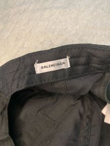 Balenciaga Black Baseball Cap