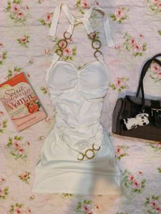 Y2k halter neck dress
