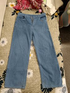 Light Wash Wide Leg Jeans