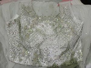 Grey Ethnic Gown For Girls