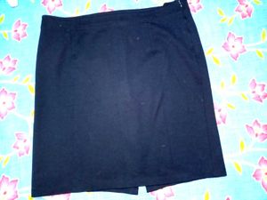 Navy Pencil Skirt for women