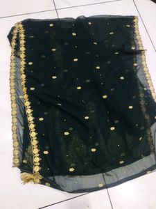Bottle Green Heavy Dress