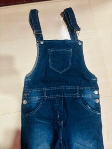 Women's Denim Overalls Jumpsuit