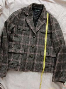 Designer Coat Coffee Brown