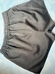 Black Elastic Waist Pants