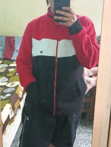 Colorblock Zip-Up Track Jacket