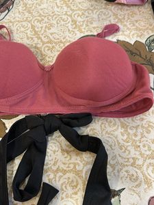 Bikini Tops - Pink &amp; Black